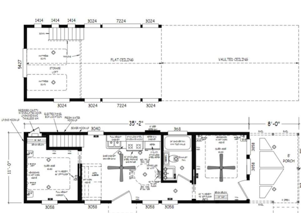ואלה 066 South Rim Grand Canyon Tiny Home Sleeps 8 מראה חיצוני תמונה